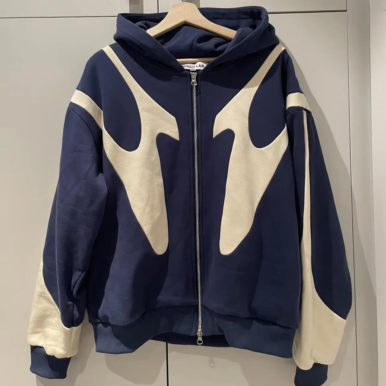 Y2K Zip Hoodie Sweatshirt Hip Hop Patch Oversized Retro Hoodie Sweatshirt Mens Womens New Harajuku Gothic Jacket Clothes