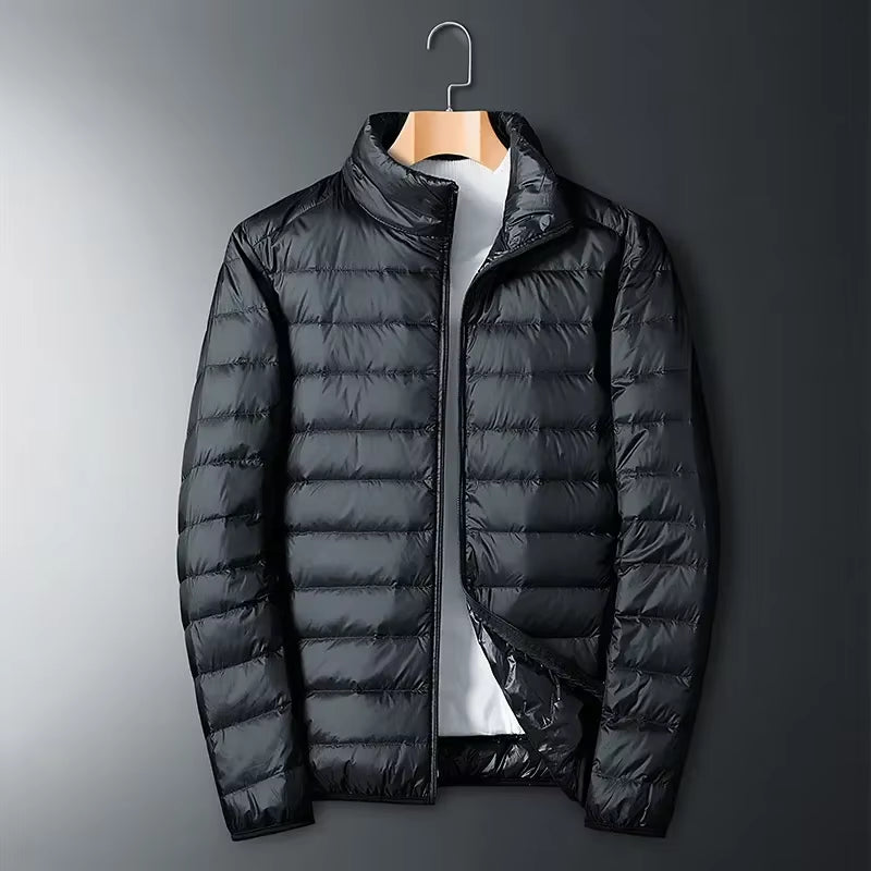 Ultra Light White Duck down Jacket Men Waterproof Casual Portable Outdoor Lightweight Padded Male Coats Jacket Autumn Winter